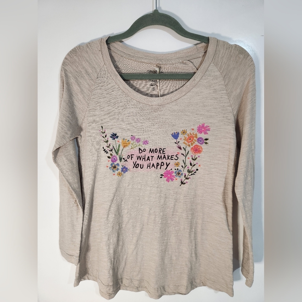 Natural Life Womens T Shirt, Size Small